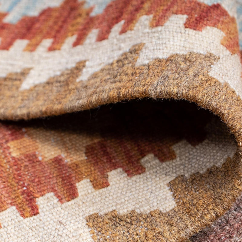 Kelim Teppich - Splash 189 x 69 cm - mehrfarbig