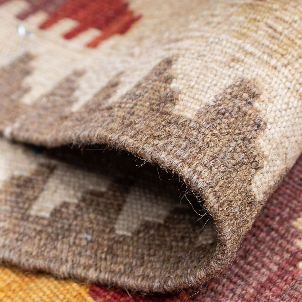 Kelim Teppich - Splash 192 x 49 cm - mehrfarbig