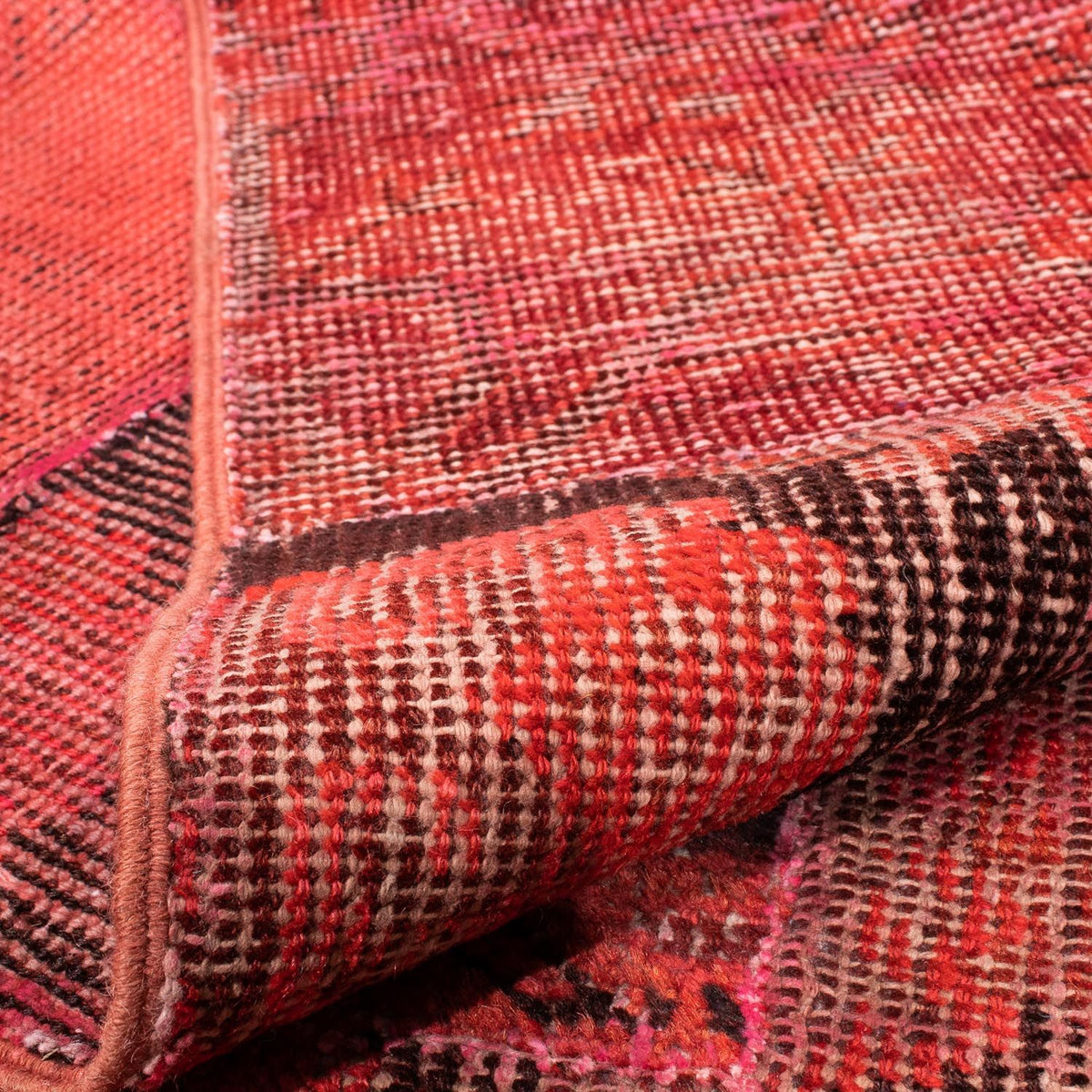 Patchwork Teppich 241 x 144 cm