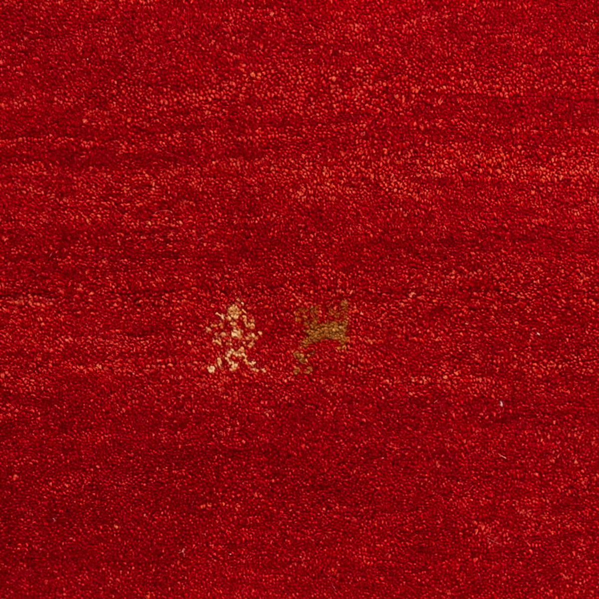 Gabbeh Teppich - Loribaft Perser - 125 x 82 cm - rot