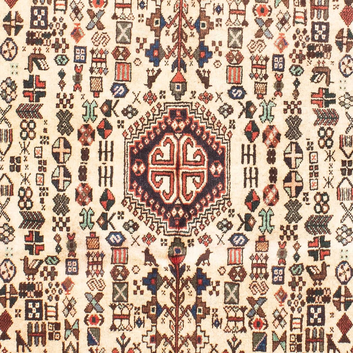 Perserteppich - Nomadic 143 x 110 cm - beige