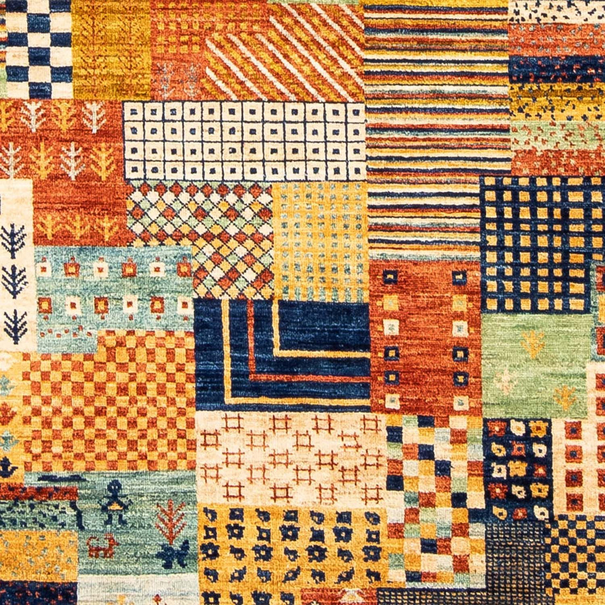 Gabbeh Teppich - Loribaft Perser 228 x 170 cm