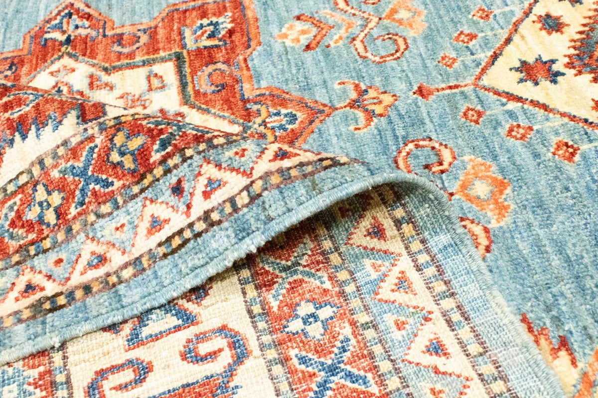 Ziegler Teppich - Kazak 207 x 149 cm - türkis