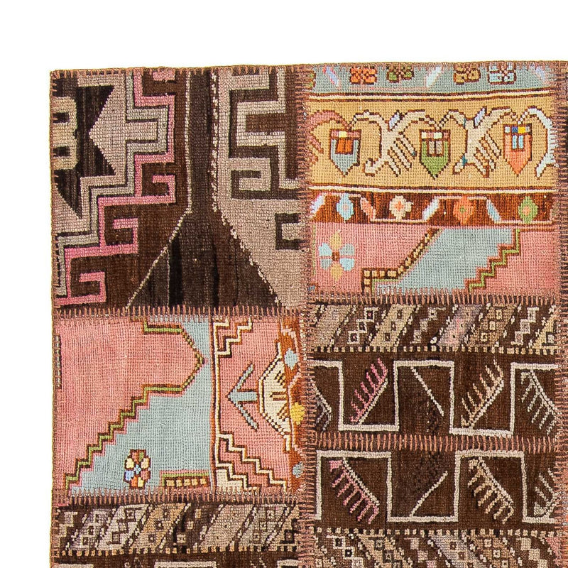 Patchwork Teppich 241 x 173 cm