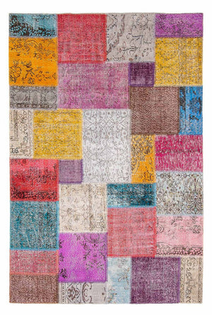 Patchwork Teppich 300 x 250 cm