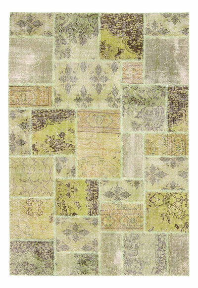 Tapis patchwork 172x242cm - Tapis en laine
