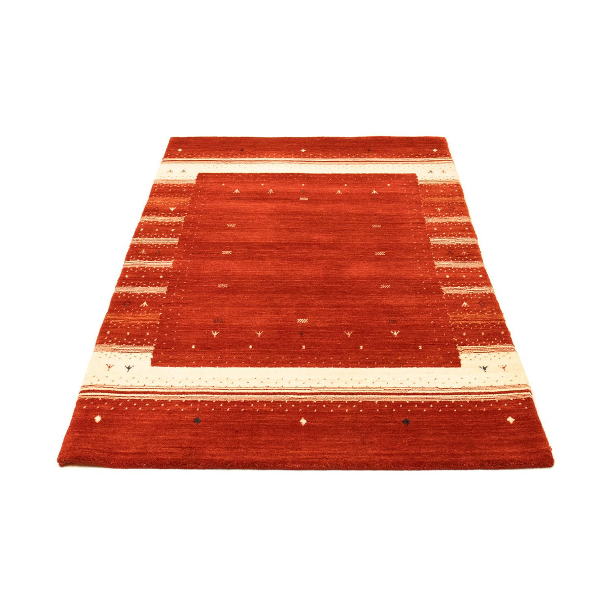Gabbeh Teppich - Loribaft Indus 162 x 94 cm - rot