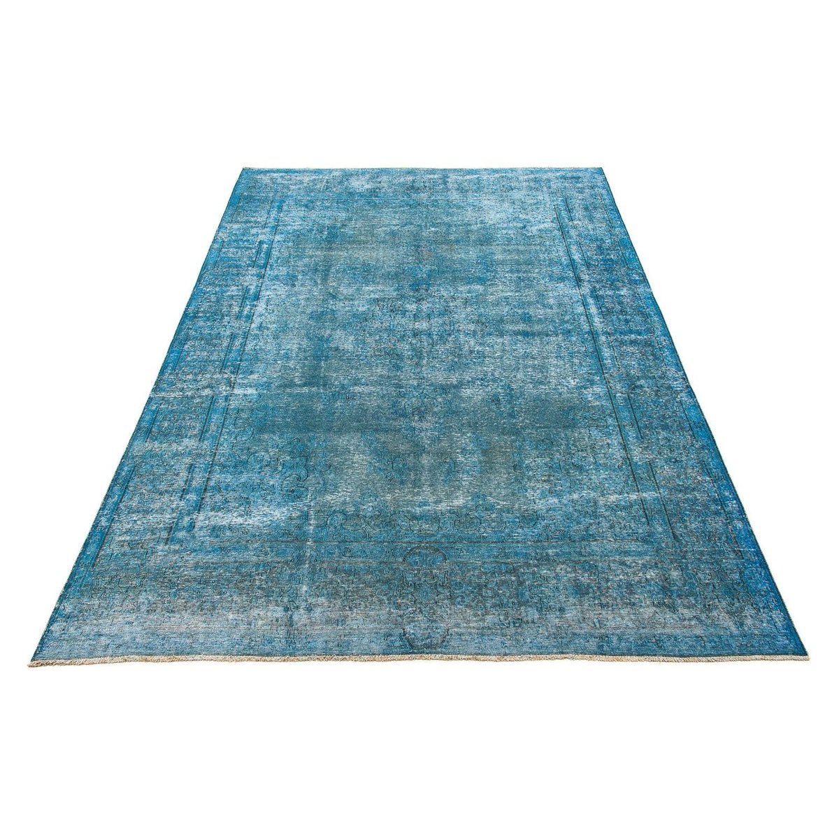 Vintage Teppich 404 x 290 cm Wohnzimmer Teppich