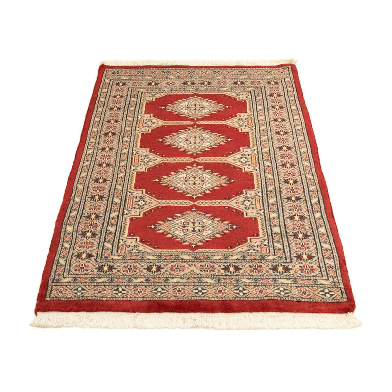 Afghan Teppich - Buchara 123 x 78 cm - rot