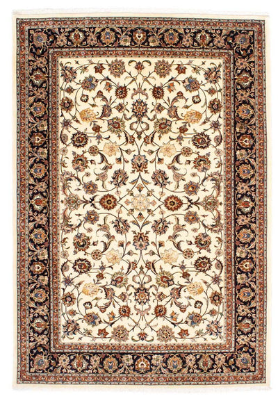 Kaschmar Teppich 202x296cm - Perserteppich - beige
