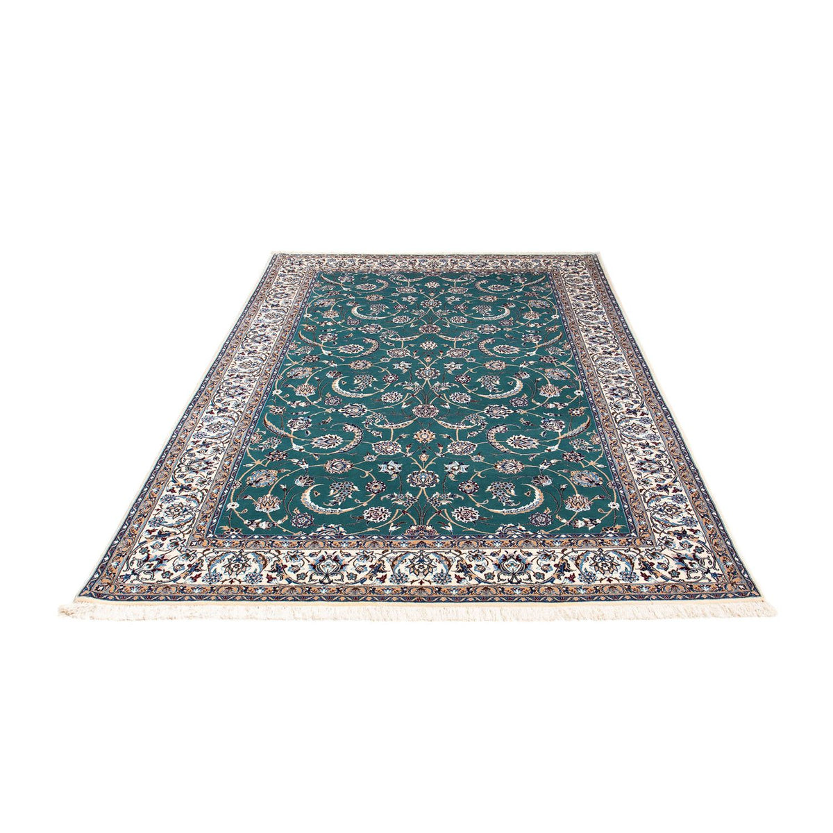 Perserteppich - Nain - Premium 228 x 146 cm Teppich Wohnzimmer