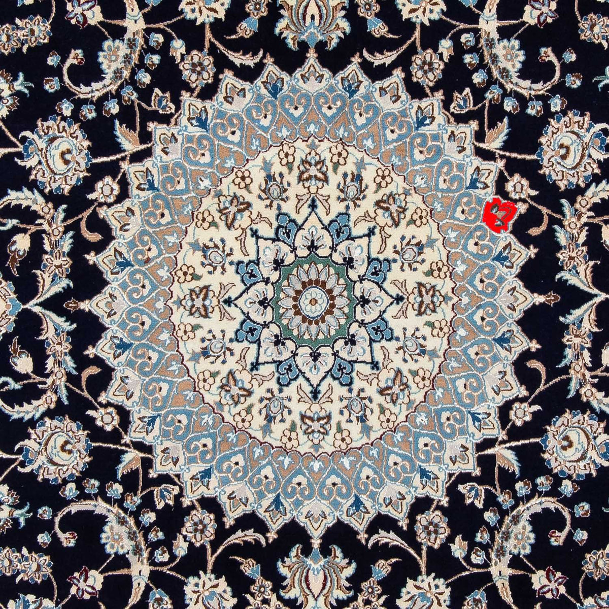 Perserteppich - Nain - Royal 300 x 202 cm - schwarz