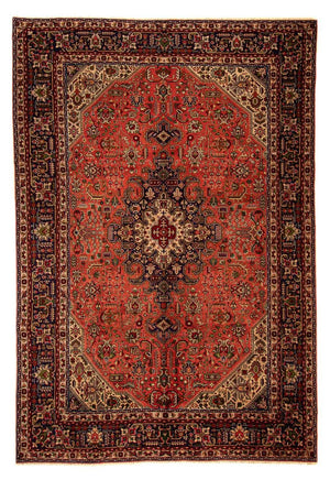 Perserteppich - Täbriz 295 x 195 cm - hellrot