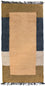 Nepal Teppich 140 x 70 cm - hellbraun