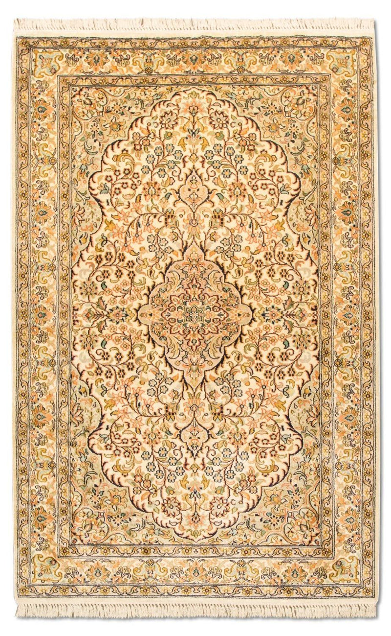 Seidenteppich - Kaschmir Seide 153 x 94 cm Teppichbrücke