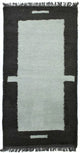 Nepal Teppich 140 x 70 cm - blau
