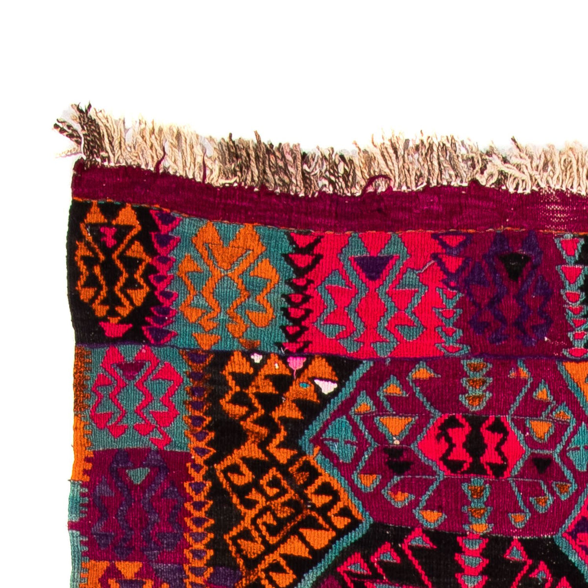 Kelim Teppich - Old 310 x 137 cm - mehrfarbig