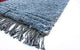 Nepal Teppich 140 x 70 cm - hellblau
