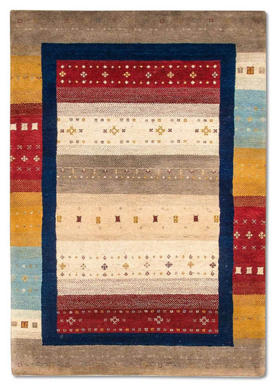 Loribaft Teppich Perser 123x181cm - Wollteppich