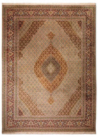 Tappeto Persero - Tabriz - Premio - 400 x 300 cm - marrone