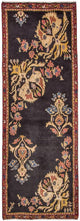Hamadan Teppich 78x210cm - Perserteppich - braun