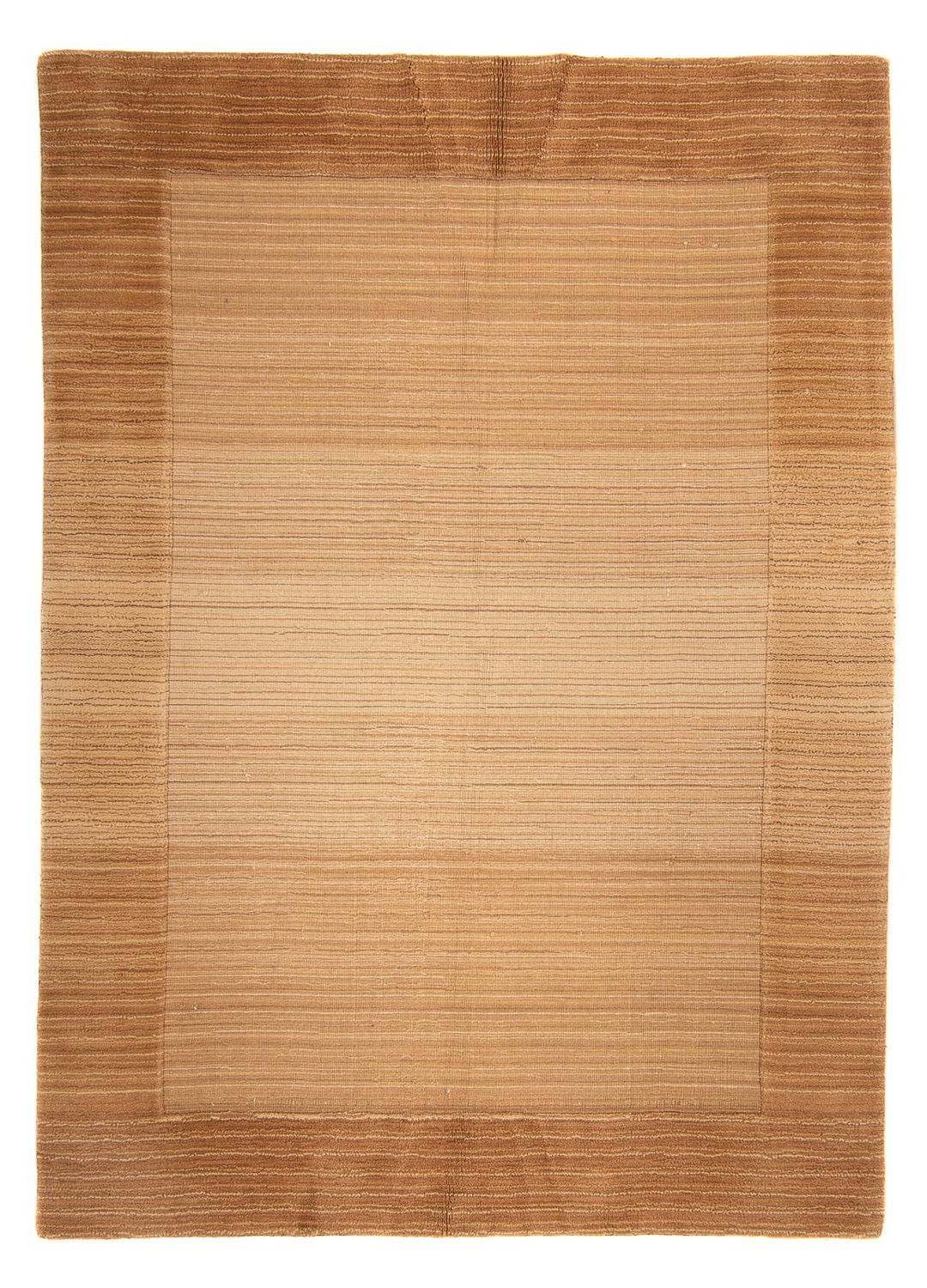 Gabbeh Teppich - Loribaft Softy 200 x 140 cm - hellbraun