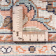 Seidenteppich - Kaschmir Seide 125 x 78 cm Teppichbrücke