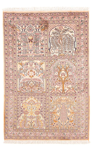 Seidenteppich - Kaschmir Seide 119 x 79 cm Teppichbrücke