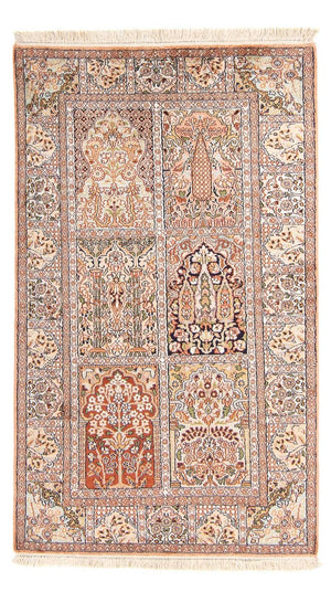 Seidenteppich - Kaschmir Seide 148 x 92 cm Teppichbrücke
