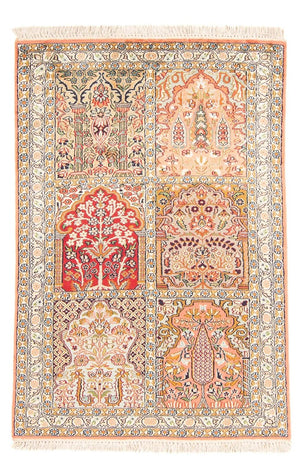 Seidenteppich - Kaschmir Seide 155 x 80 cm Teppichbrücke