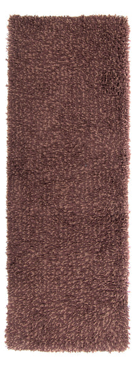 Tappeto corsia Tappeto a pelo alto - 201 x 69 cm - marrone