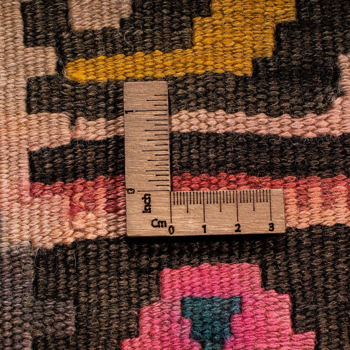 Kelim Teppich - Old 190 x 130 cm - mehrfarbig