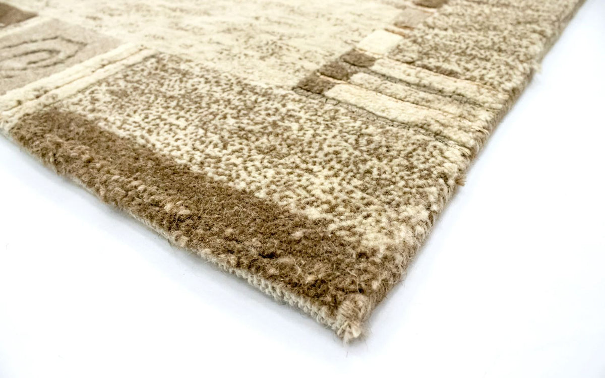 Nepal Teppich 90x161cm - Wollteppich