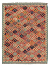 Tapis Kelim - Splash - 197 x 148 cm - multicolore