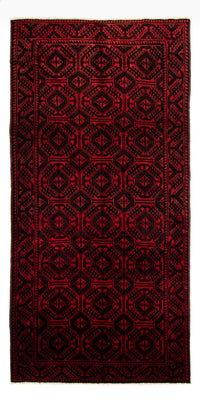 Tappeto Persero - Nomade - 335 x 167 cm - rosso