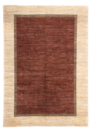 Ziegler Teppich - Modern - 227 x 164 cm - braun