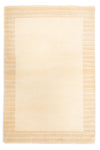 Nepal Teppich 143x211cm - Wollteppich - beige - Rechteckig / Beige / 143 x 211 cm Rechteckig