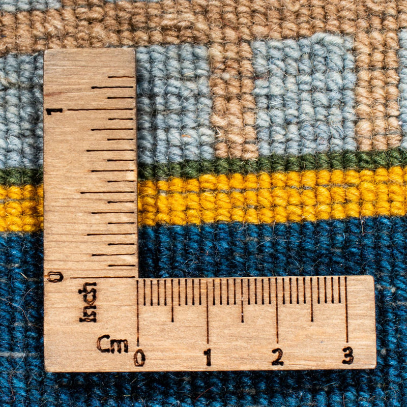 Gabbeh Teppich - Loribaft Perser - 161 x 110 cm - blau