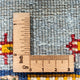 Gabbeh Teppich - Loribaft Perser - 174 x 126 cm - hellblau