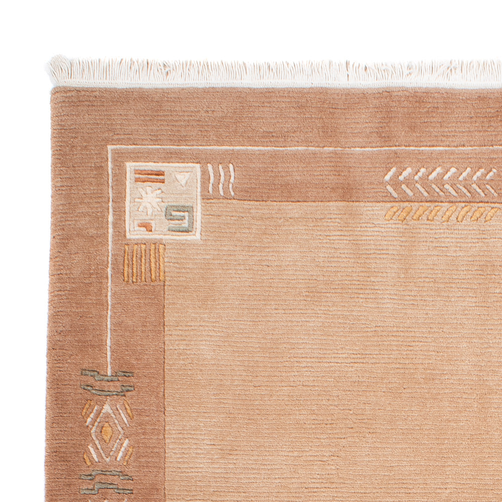 Nepal Teppich - Royal - 184 x 124 cm - braun