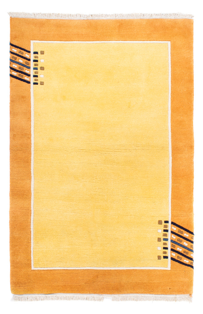 Nepal Teppich - 180 x 120 cm - gold