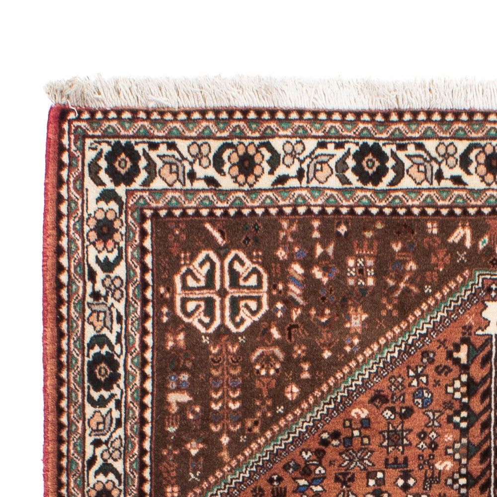 Perserteppich - Nomadic - 150 x 104 cm - braun