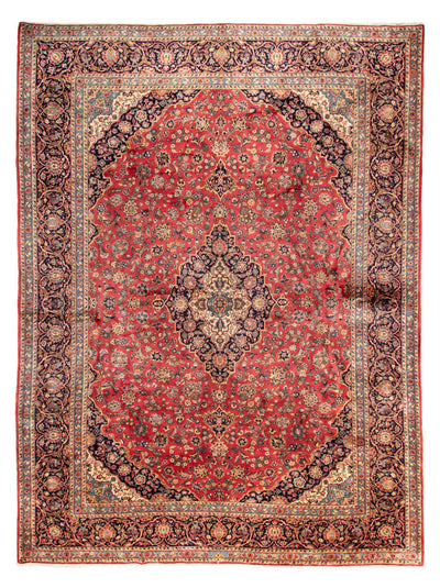 Keshan Teppich 301x407cm - Perserteppich - rot