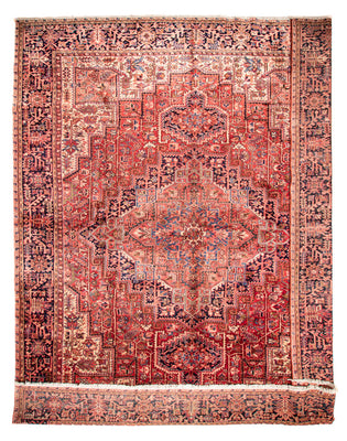 Perserteppich - Nomadic - 450 x 344 cm - rot