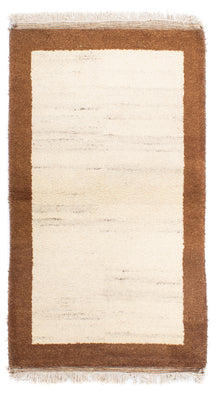 Tapis Gabbeh - Indus - 165 x 95 cm - beige
