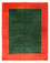Gabbeh Teppich - Indus - 395 x 310 cm - grün