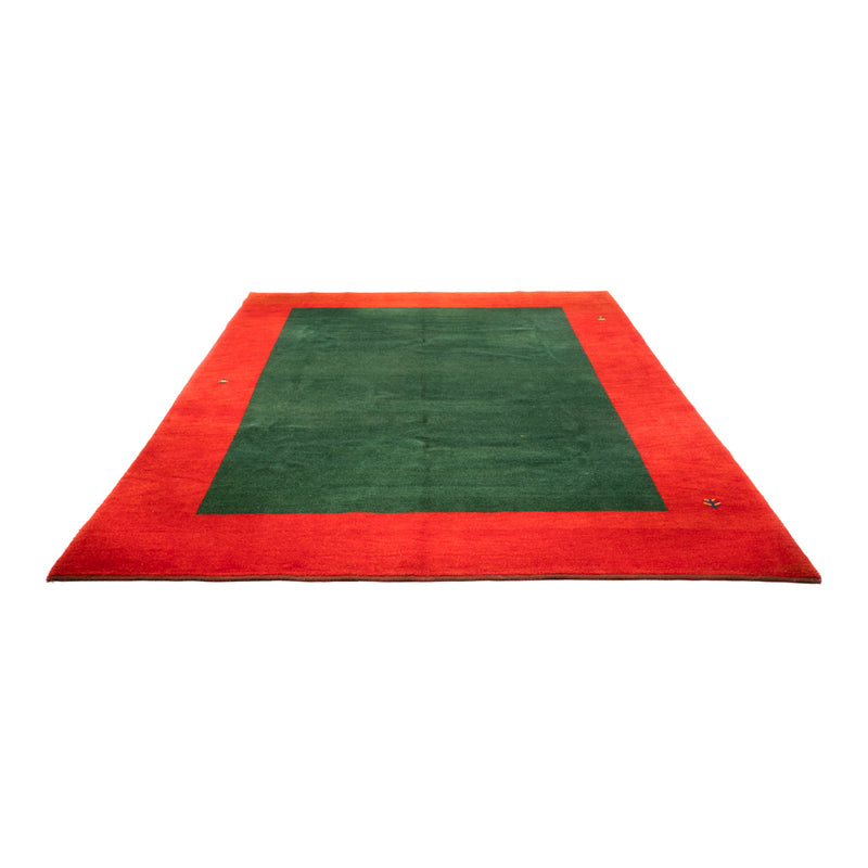 Gabbeh Teppich - Indus - 395 x 310 cm - grün