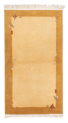 Nepal Teppich - Royal - 162 x 93 cm - beige