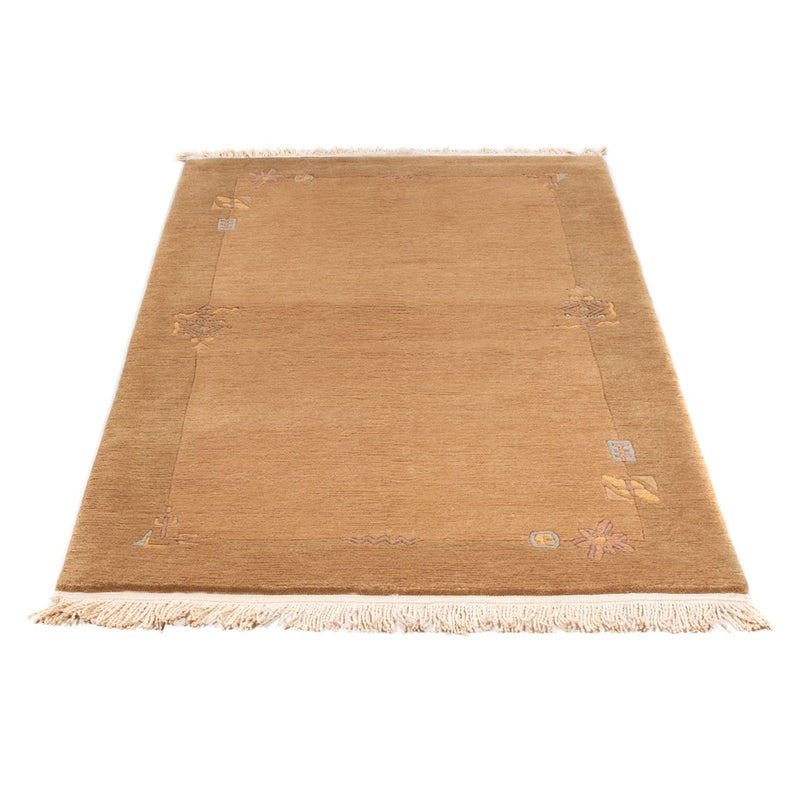 Nepal Teppich - Royal - 165 x 92 cm - hellbraun