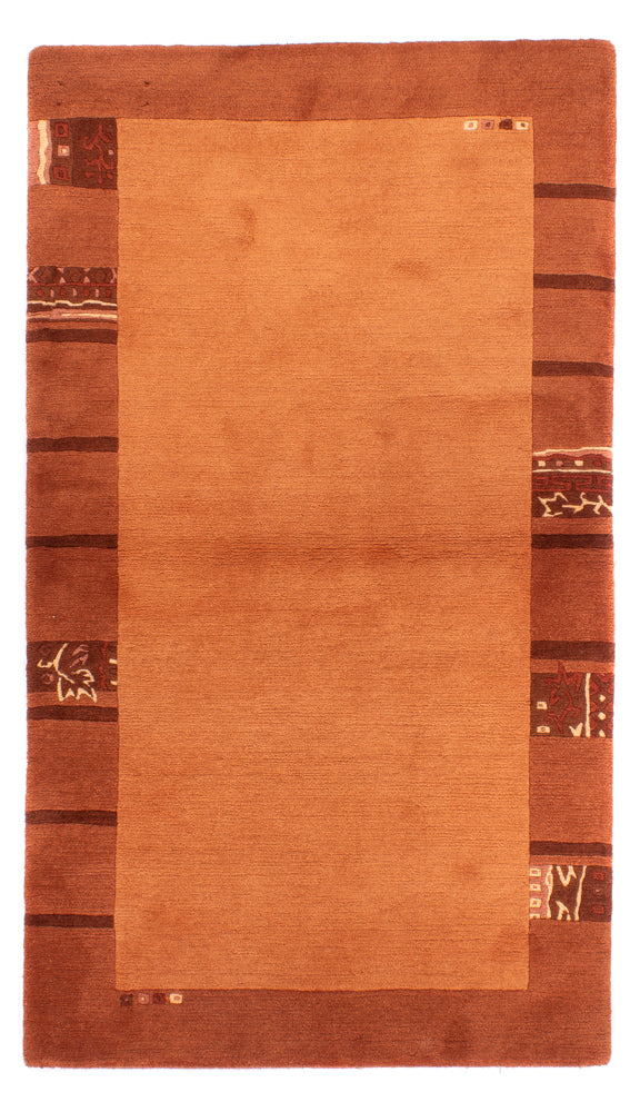 Nepal Teppich - Royal - 162 x 92 cm - rost